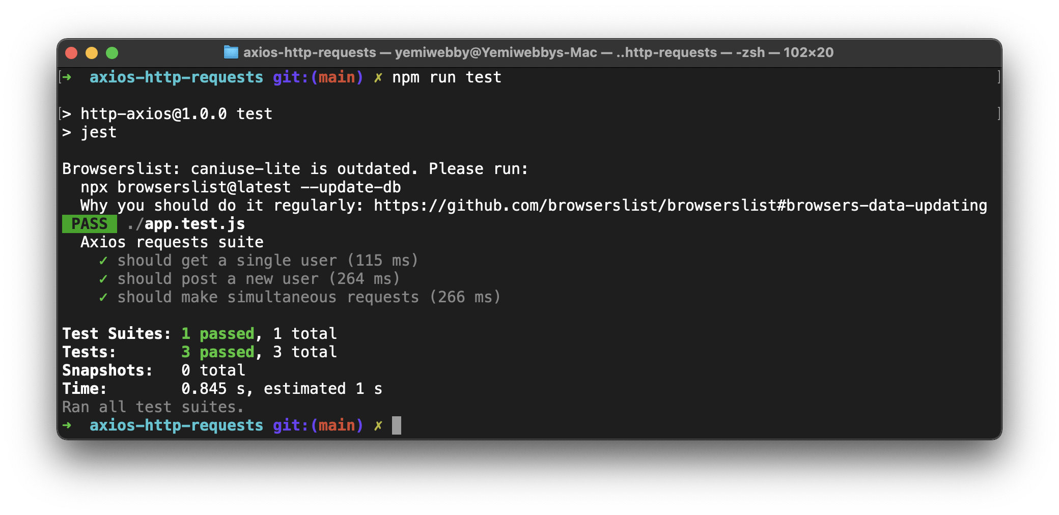 Making HTTP requests with Axios | CircleCI