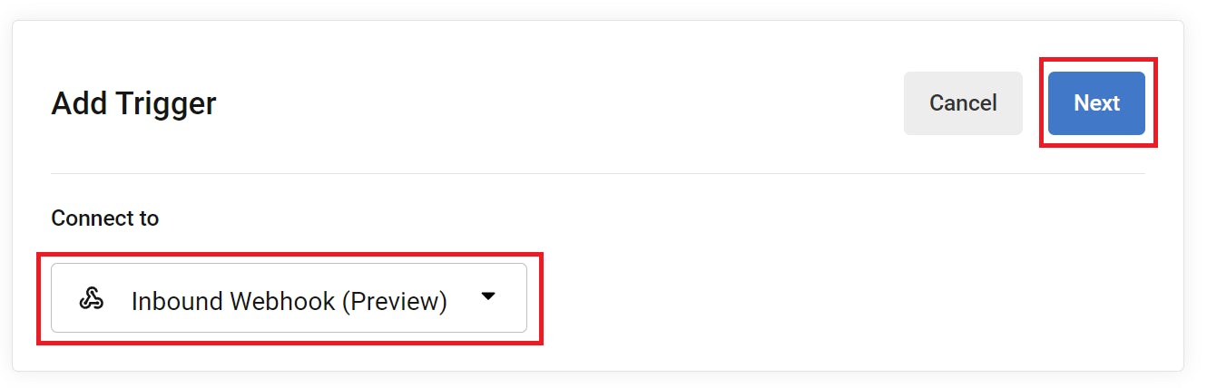 CircleCI: Add Trigger - Connect to