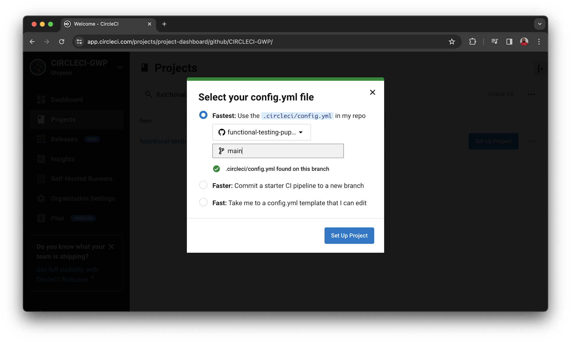 Add config - CircleCI