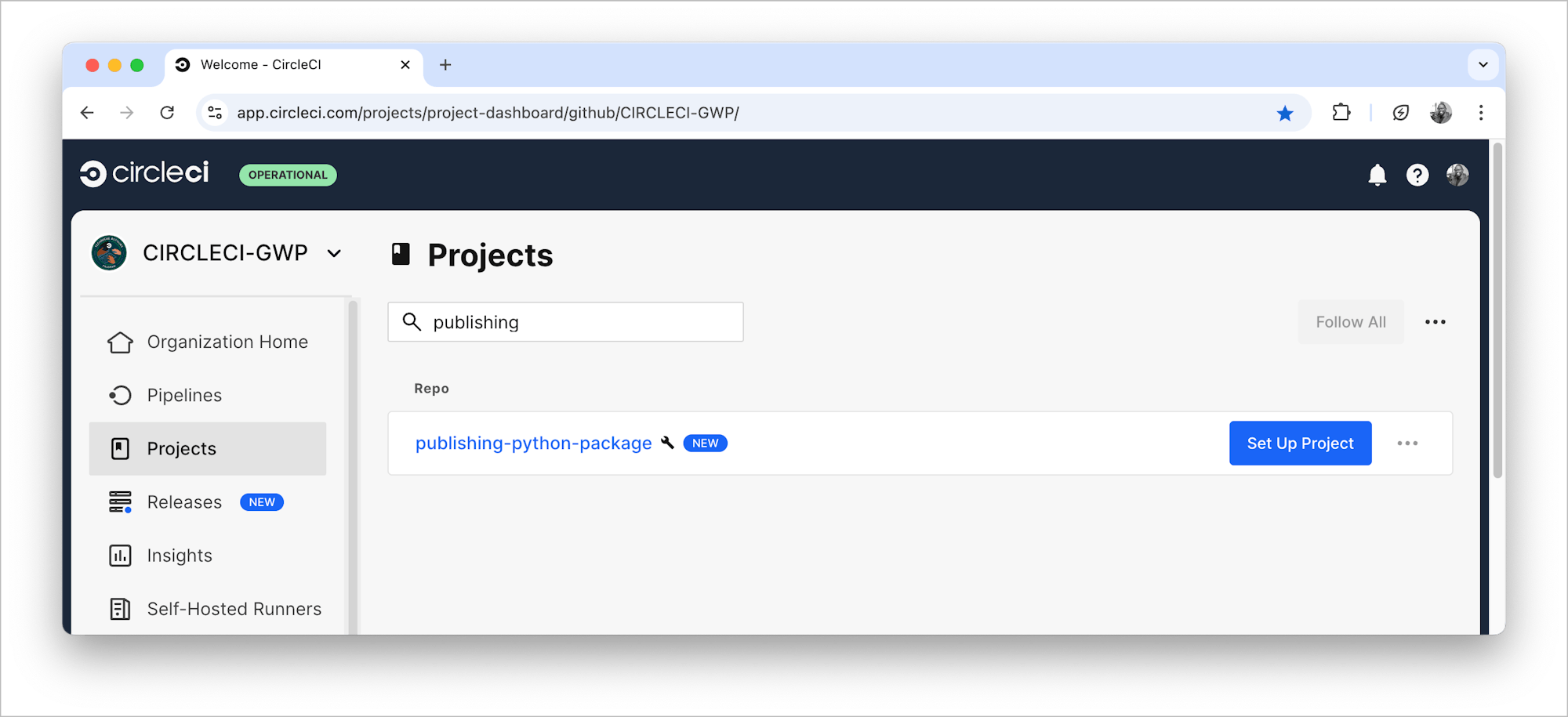 Set up project