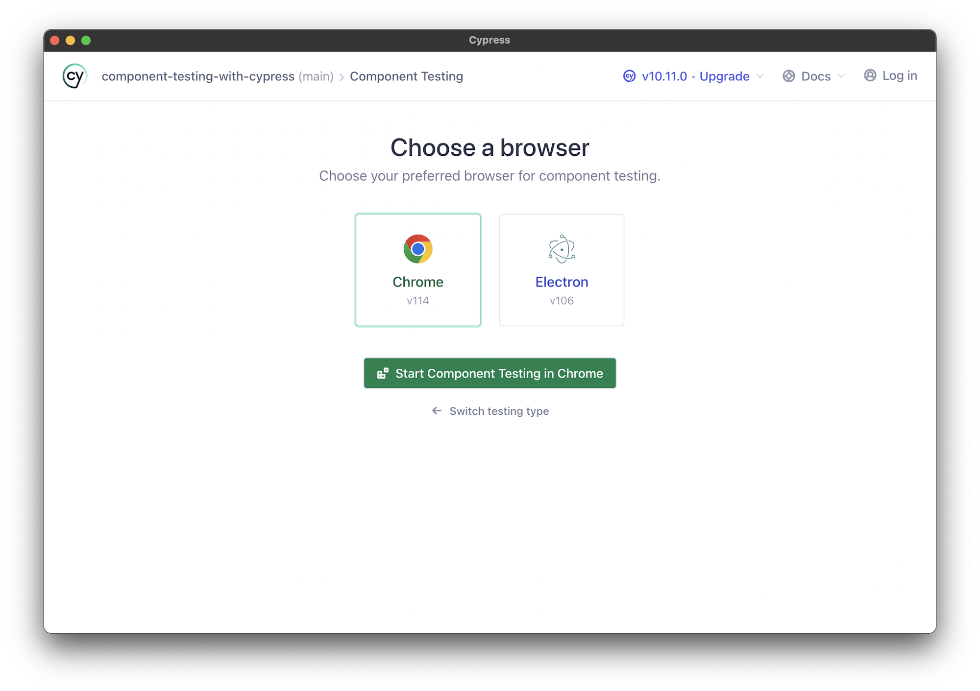 Choose a browser