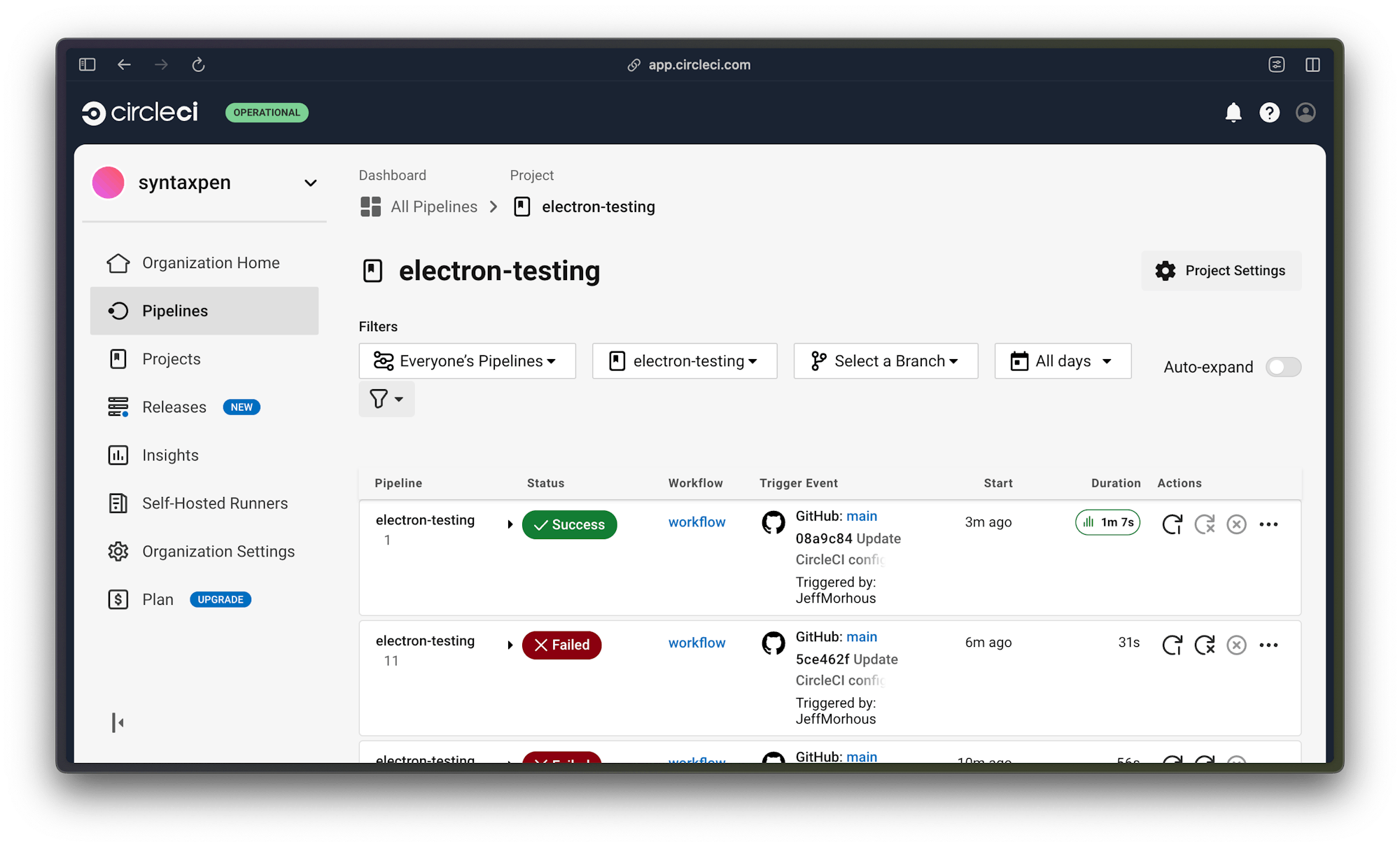 Build success - CircleCI