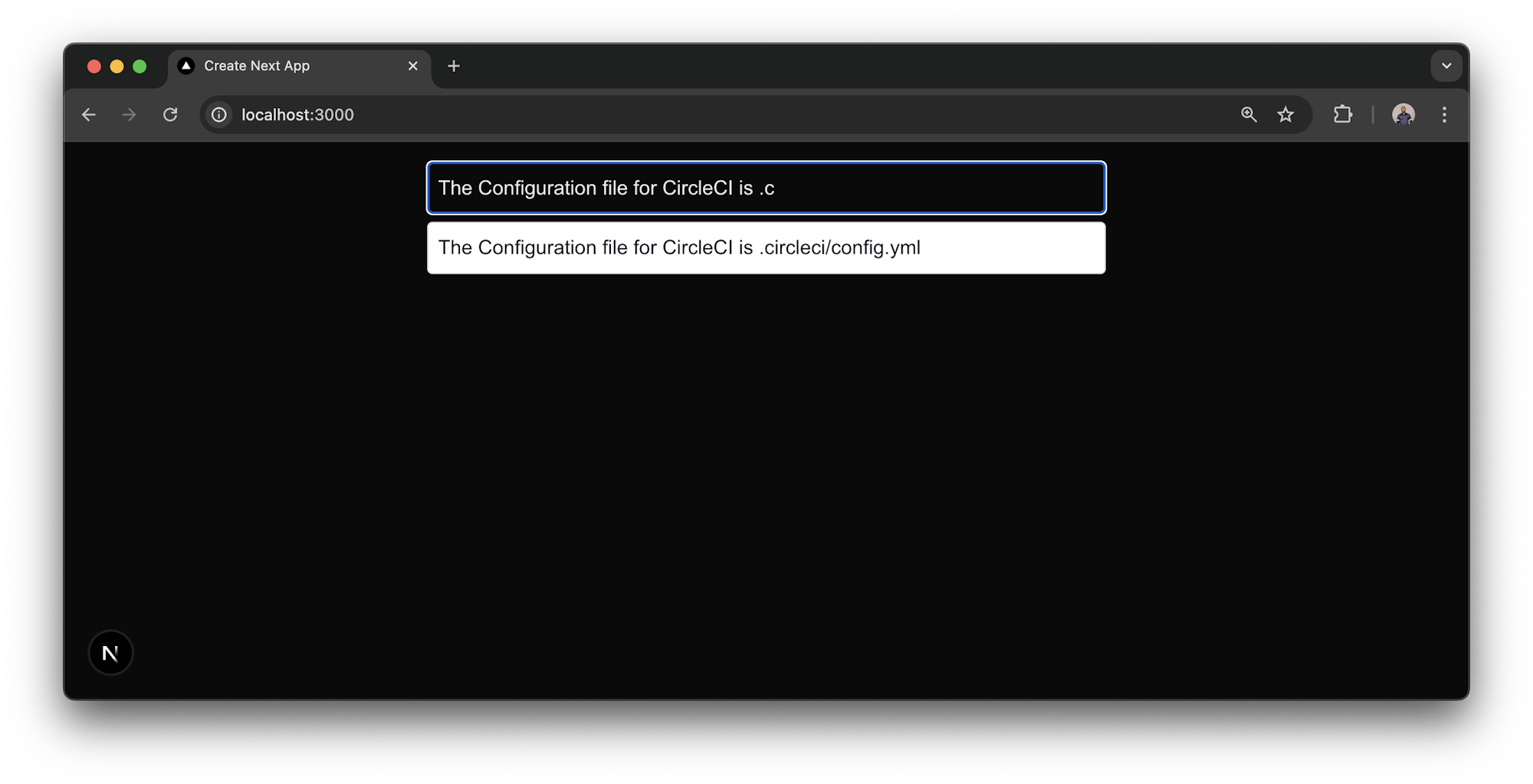 Autocomplete feature