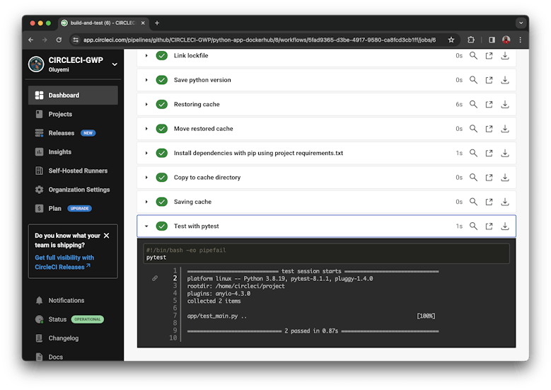 Dockerize a Python app and deploy to Docker Hub | CircleCI