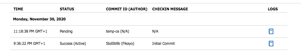 Deployment Pending - Azure