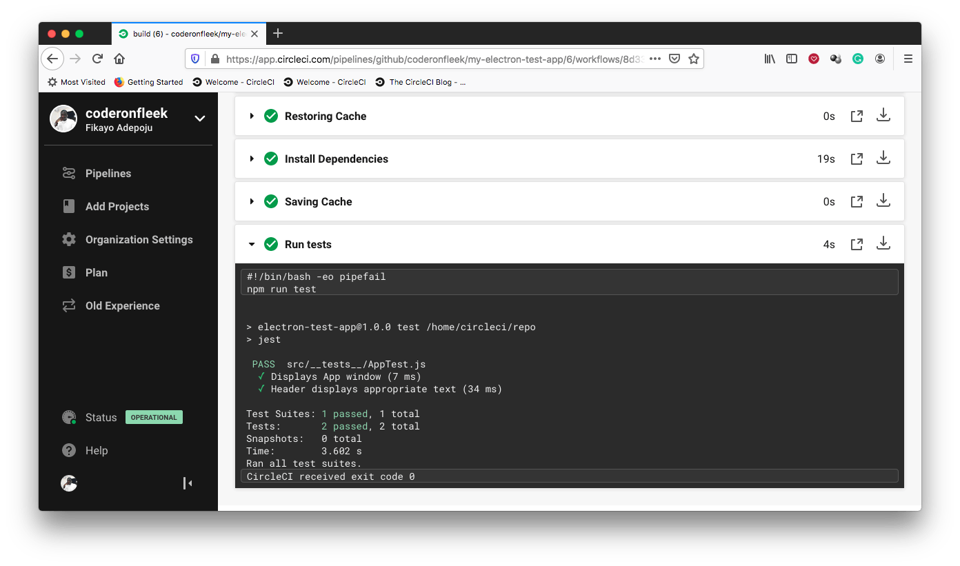 Build Success - CircleCI