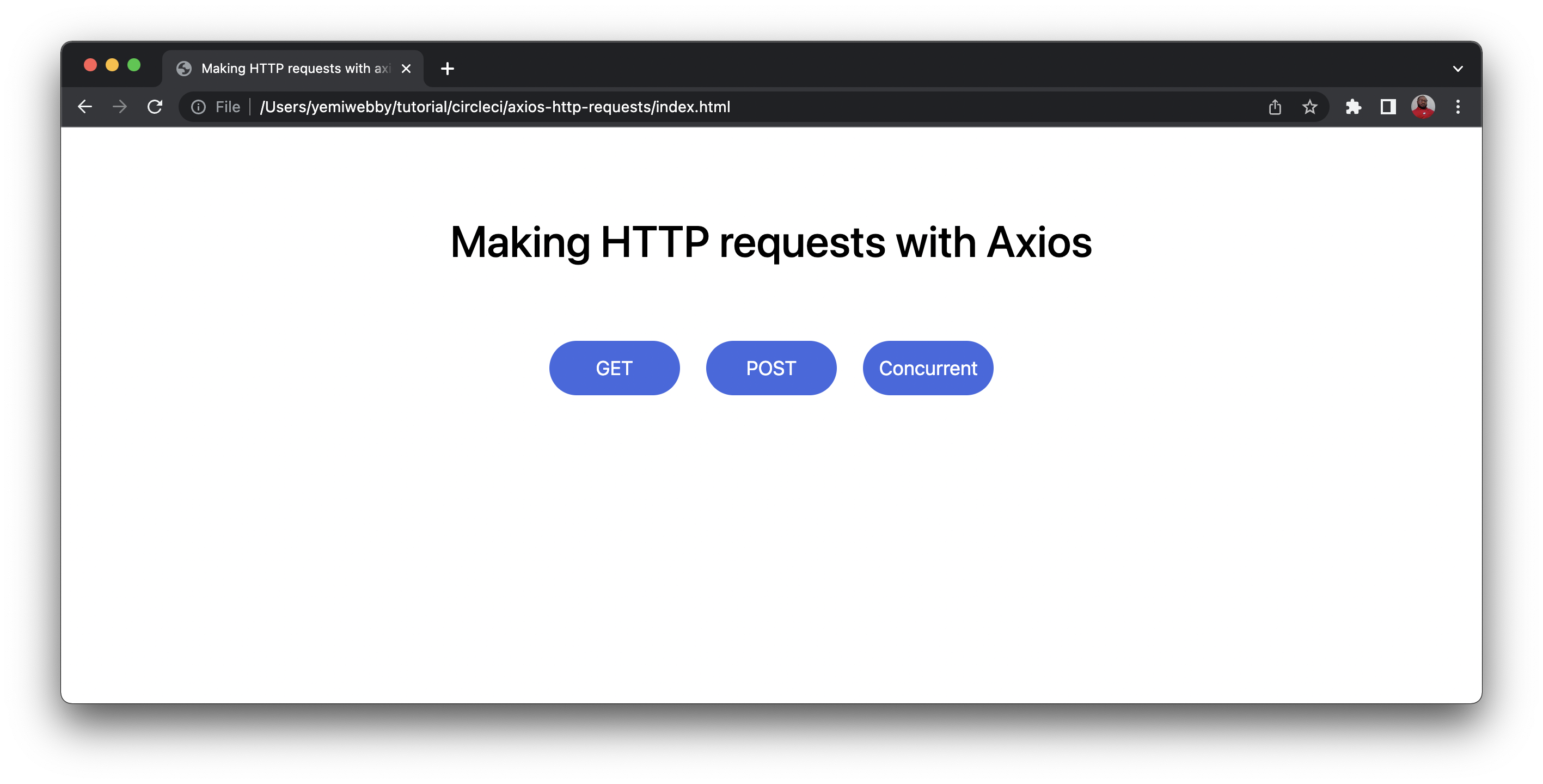 Making HTTP Requests With Axios | CircleCI