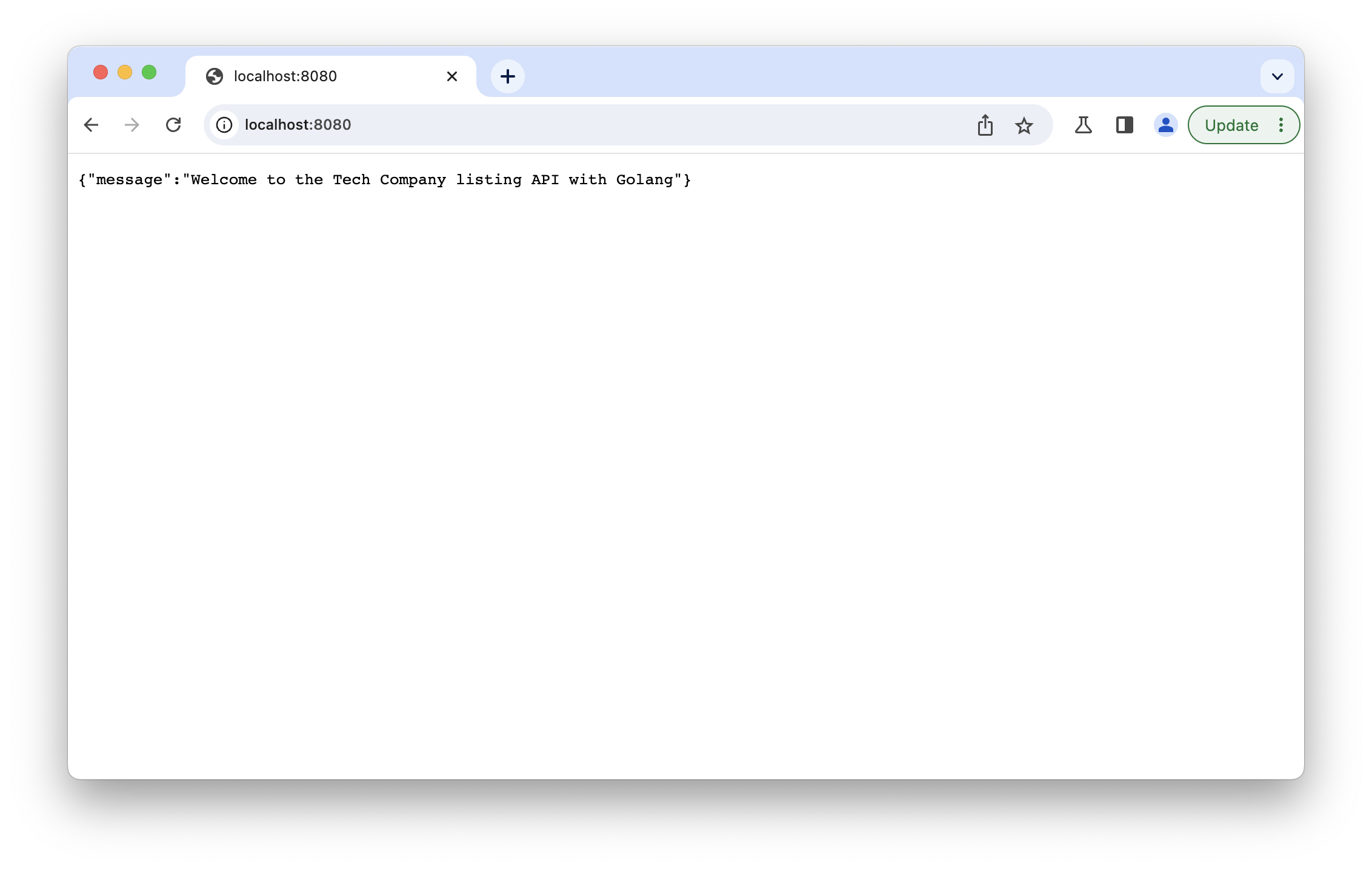 Automate testing for Golang Gingonic RESTful APIs CircleCI