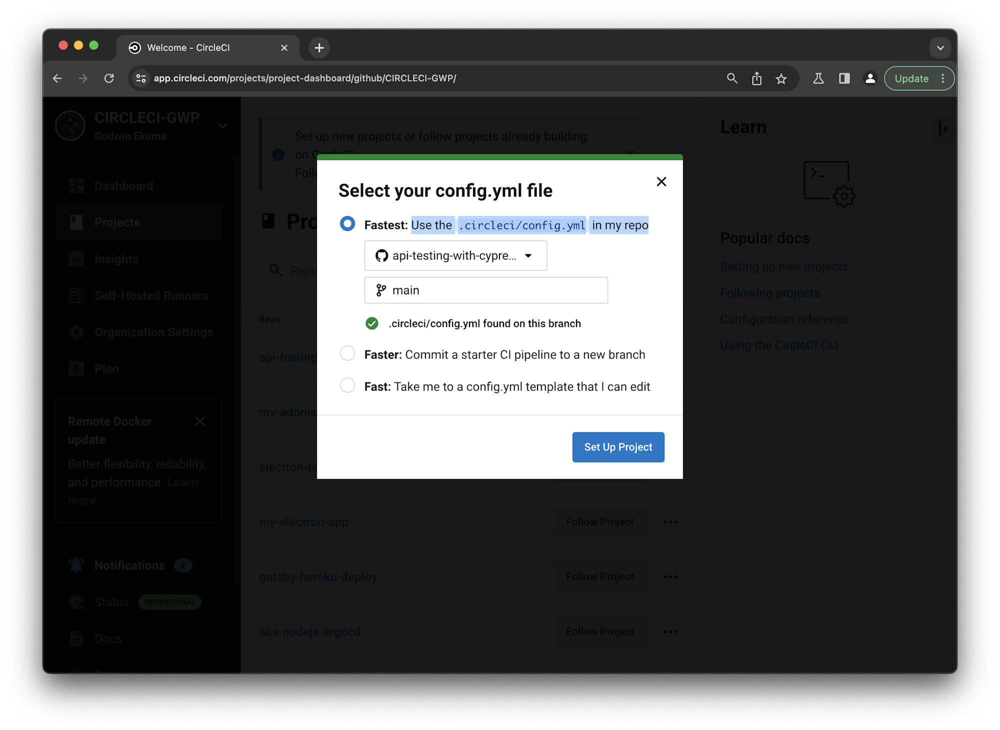 Testing an API with Cypress | CircleCI