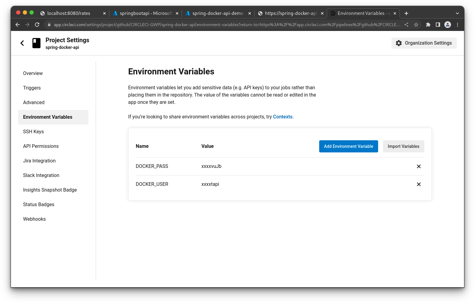 circleci spring boot