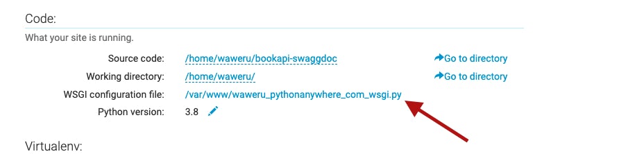 WSGI ロケーション