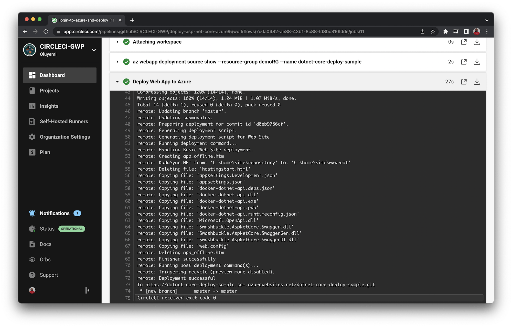 It is a successful build!