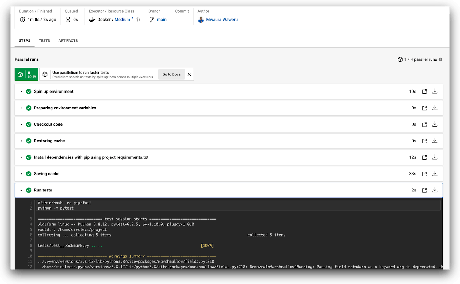 Object validation and conversion with Marshmallow in Python | CircleCI