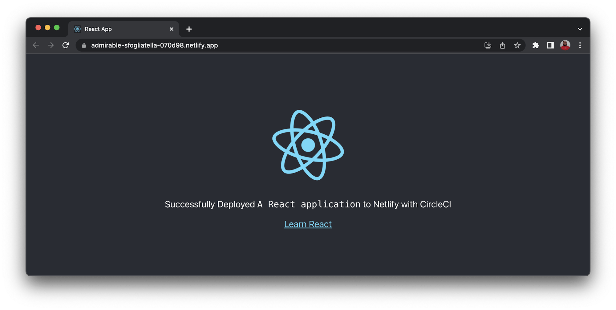 Changes deployed - live application