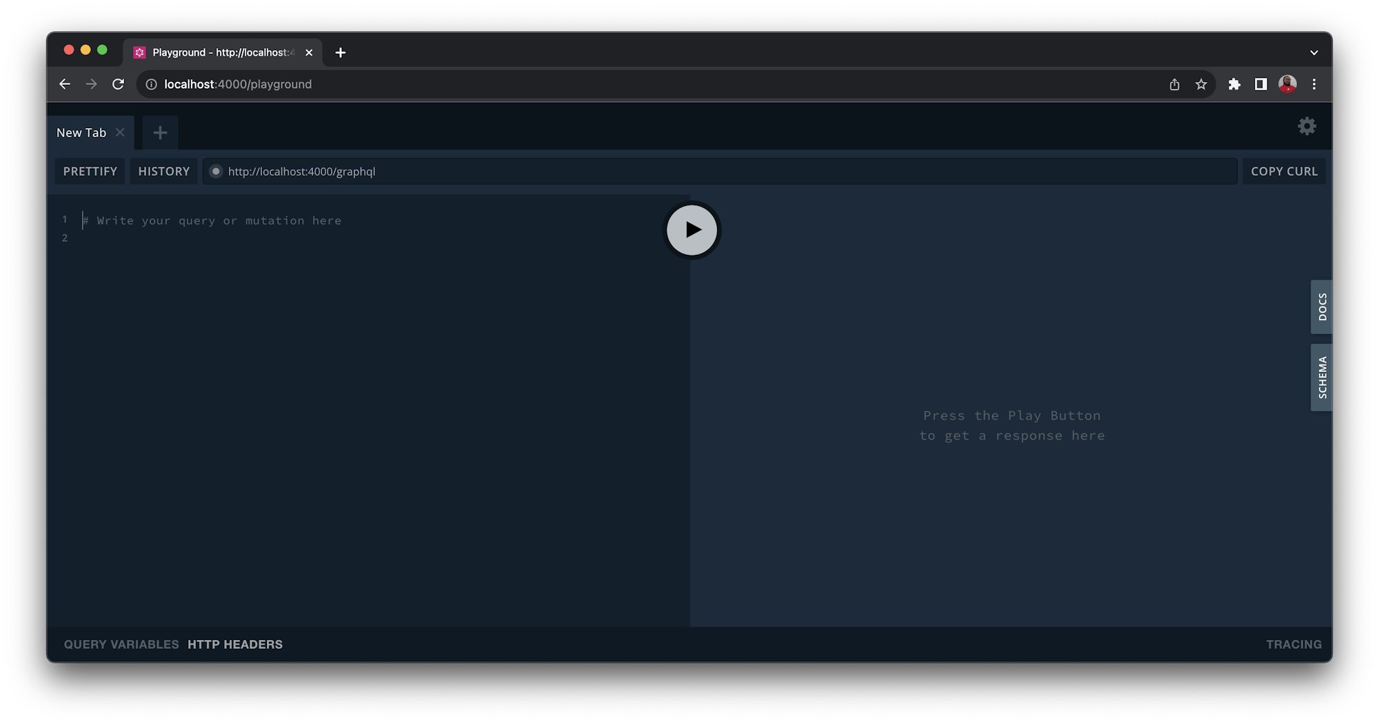 GraphQL Playground